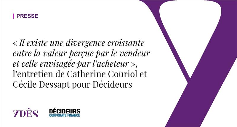 interview M&A's Ydès avocats d'affaires